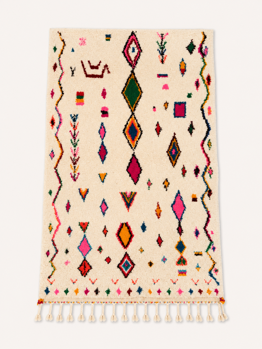 Azilal Rug — Diamond Motif