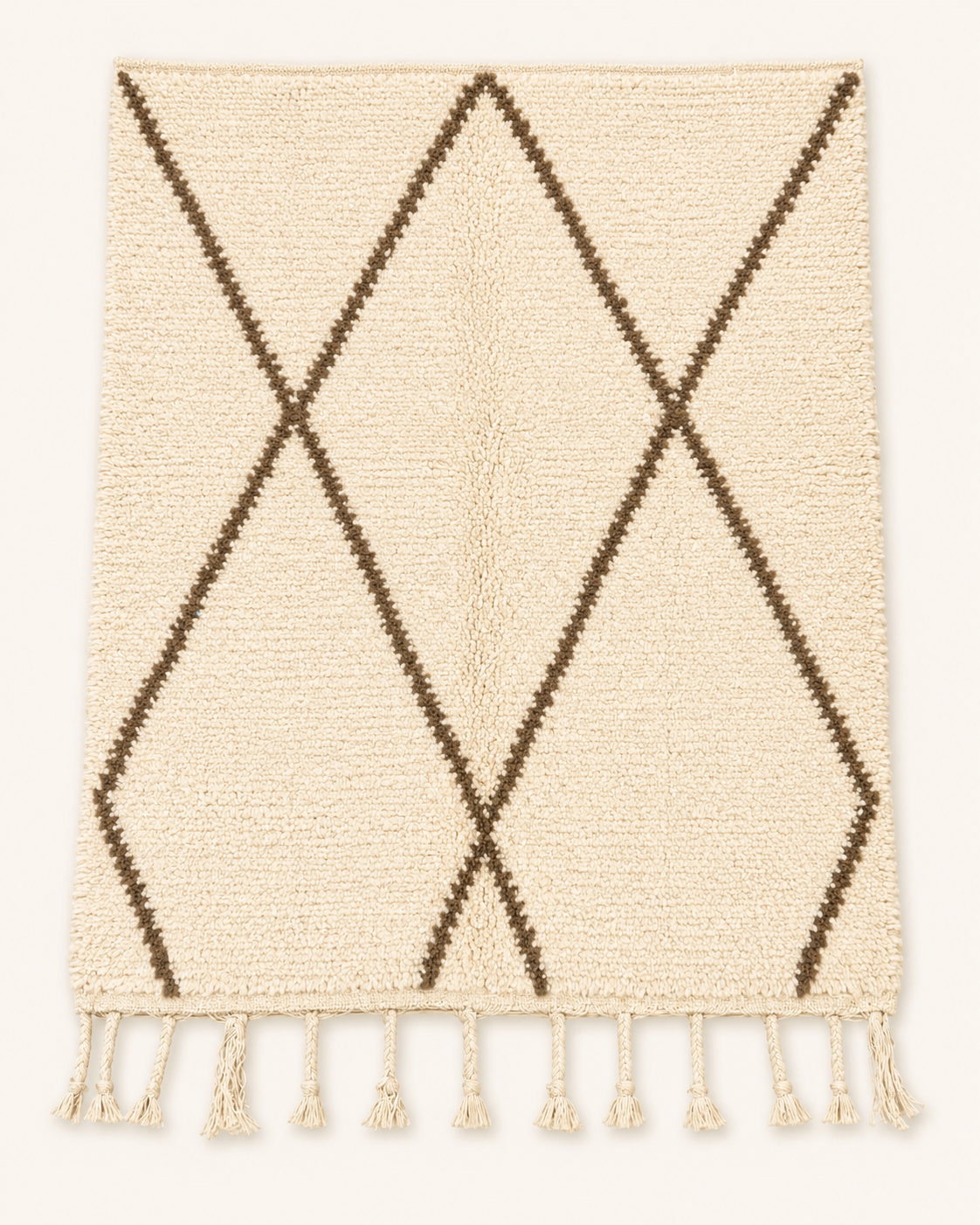 Beni Ouarain Rug — Classic Diamond