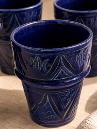 Heritage Cups – Set of 4 – Midnight Blue