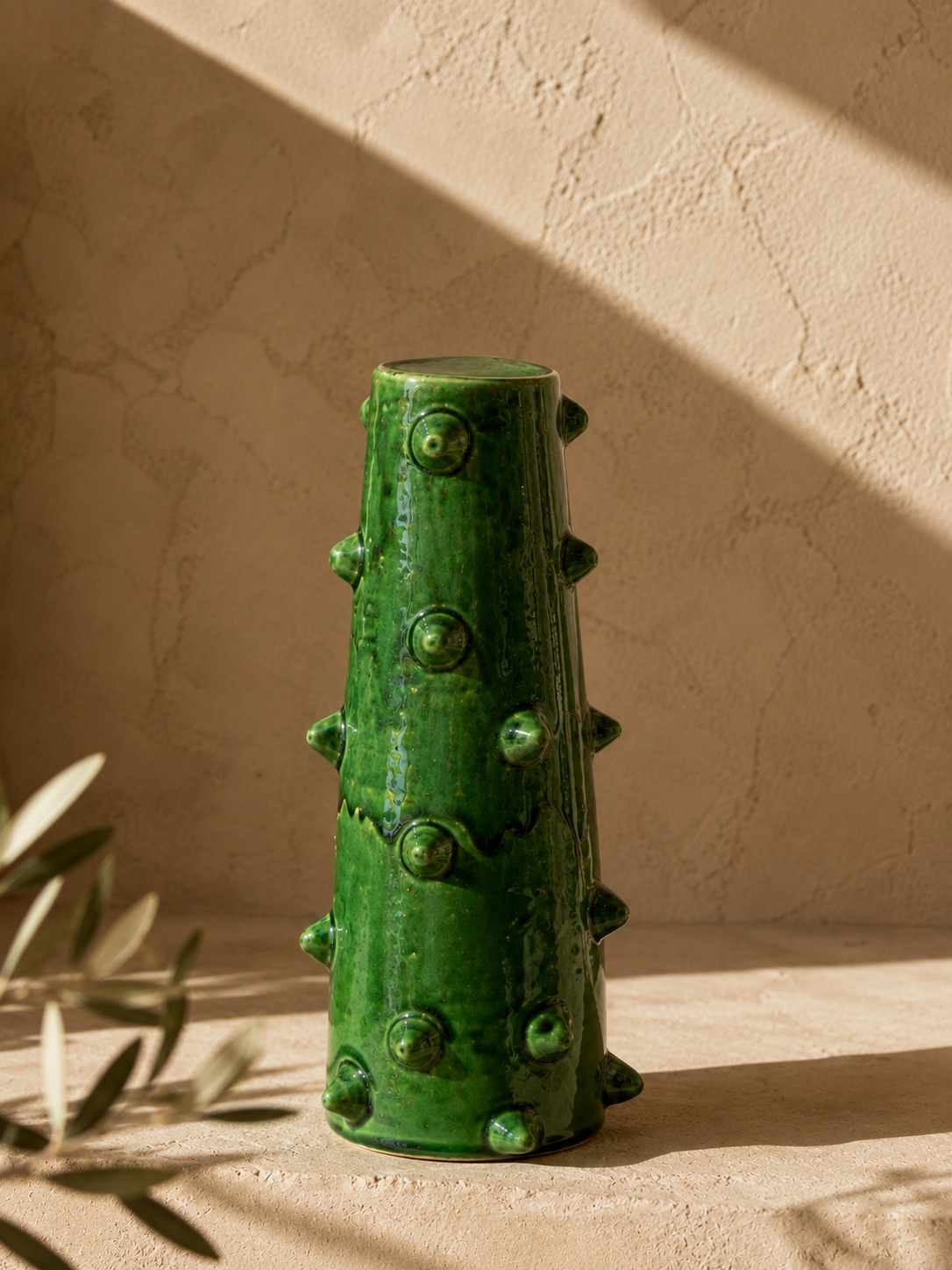 Beldi – Emerald Green | Keramische Vaas