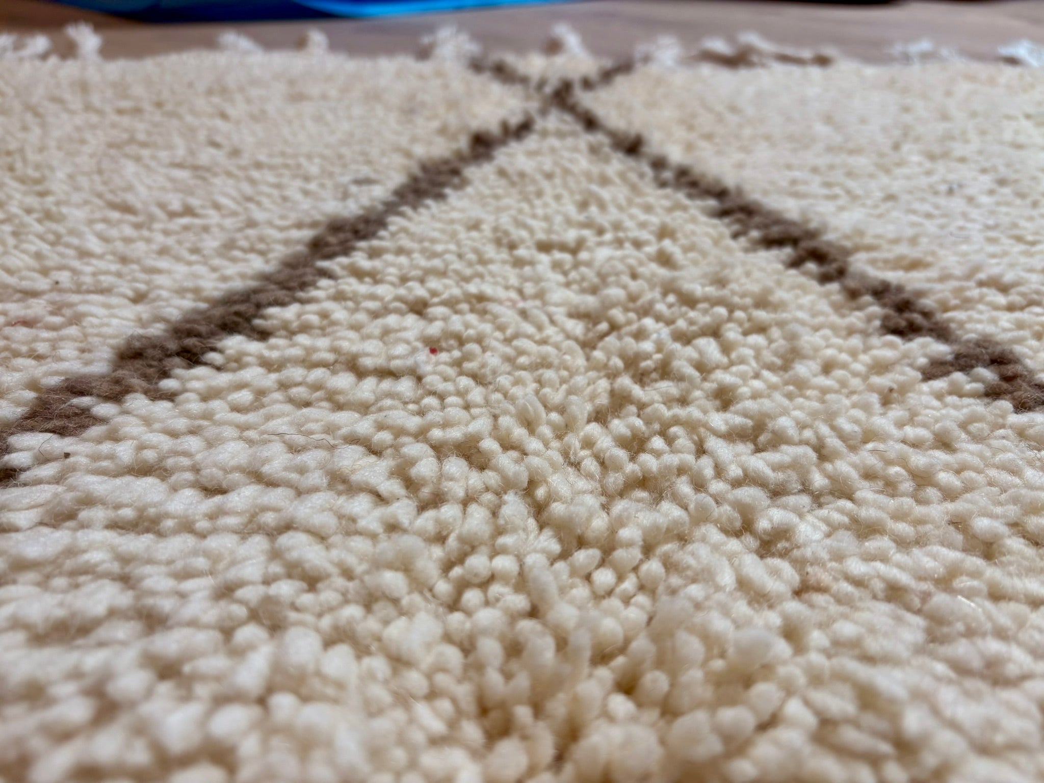 Beni Ouarain Rug — Classic Diamond