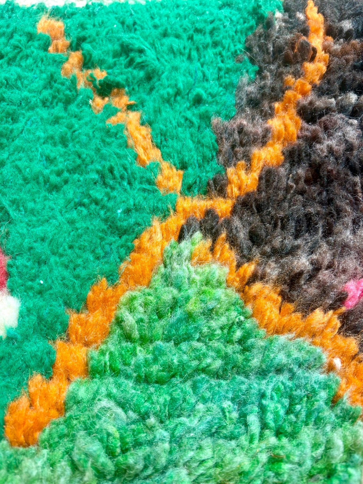 Bouziyane Rug — Abstract Spectrum