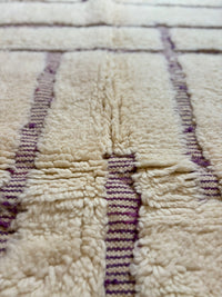 Beni Ouarain Rug — Ivory Lines