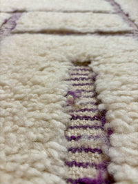 Beni Ouarain Rug — Ivory Lines